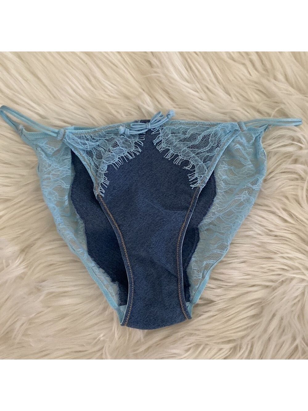 Vintage Victoria’s Secret denim bikini panties